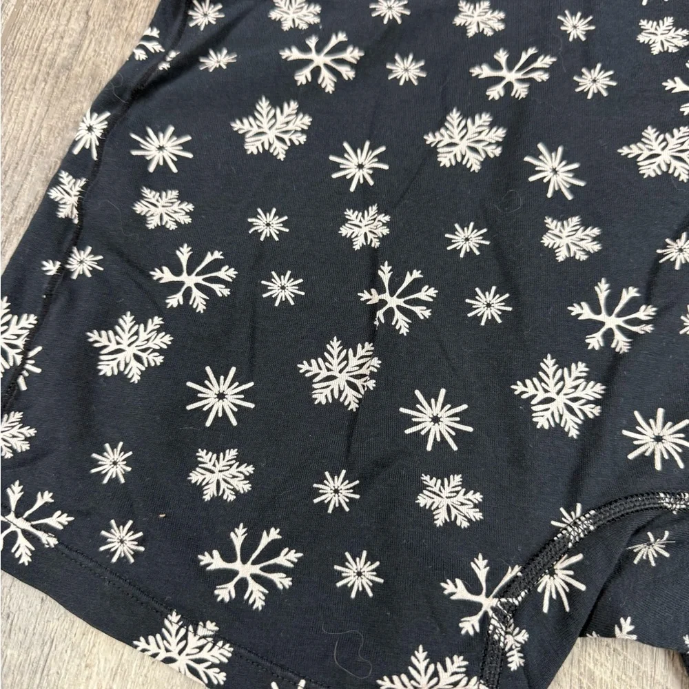 Tommy John Black Snowflake Underwear‎